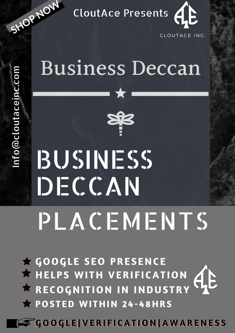 Business Deccan placement.