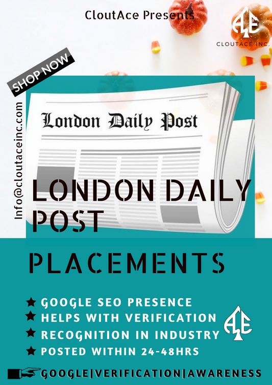 London Daily post placement.