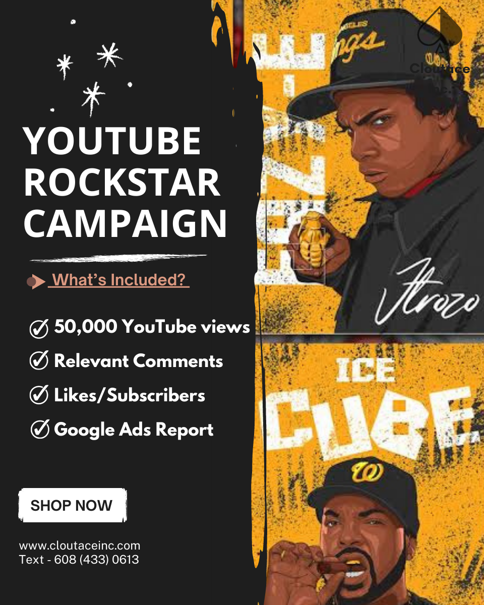 Ice Cube Rockstar Campaign.